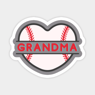 Softball Grandma Magnet