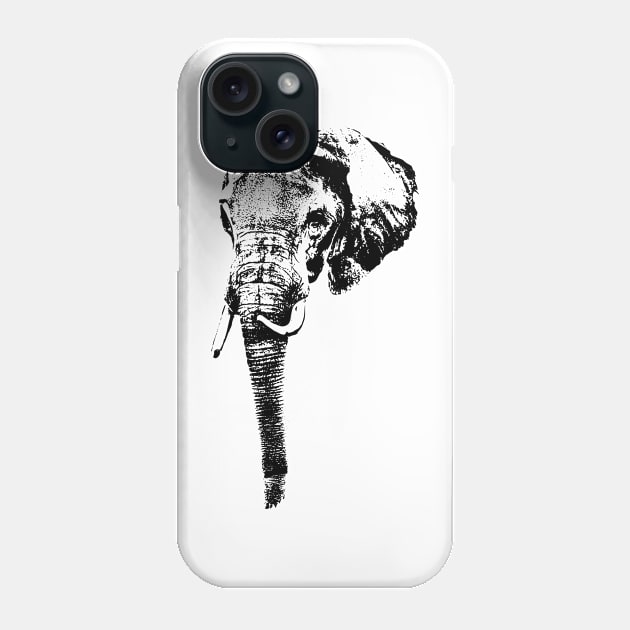 Elephant Phone Case by Hujer