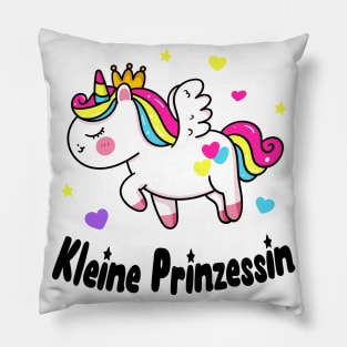 Einhorn Kleine Prinzessin Mädchen Tochter Kinder Pillow