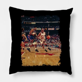 Patrick Ewing vs Michael Jordan, 1993 NBA Eastern Conference Finals Pillow