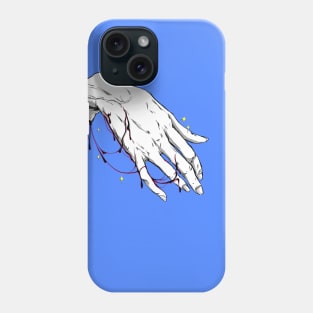 blood hand Phone Case