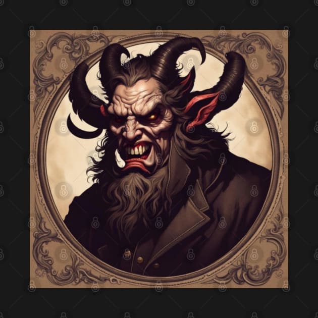 Creepy Krampus by Haunted History Chronicles