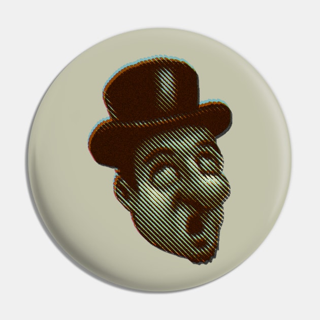 Top Hat Pin by KillerRabbit