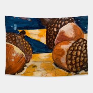 Acorns Tapestry