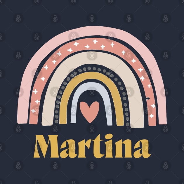 Hand Name Written Of Martina by CnArts