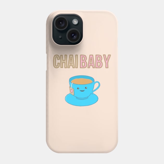 Chai Baby Shirt Phone Case by xenotransplant