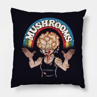 It's About Mushrooms Pillow