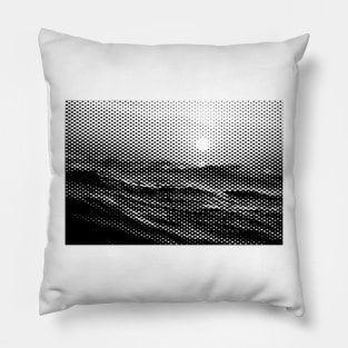 Watching Sunset in Sea Pillow