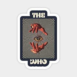 Hand Eyes The Who Magnet
