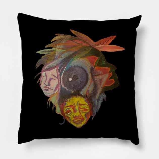 POC painting Pillow by BrokenTrophies