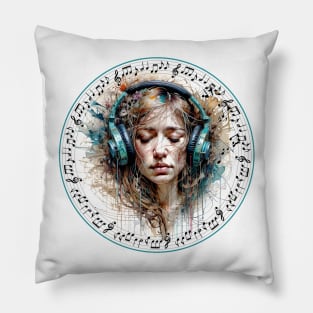 I Love Music Pillow