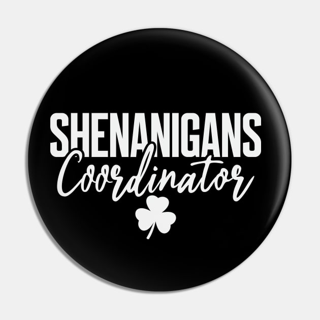 Shenanigans Coordinator Pin by CREATIVITY88