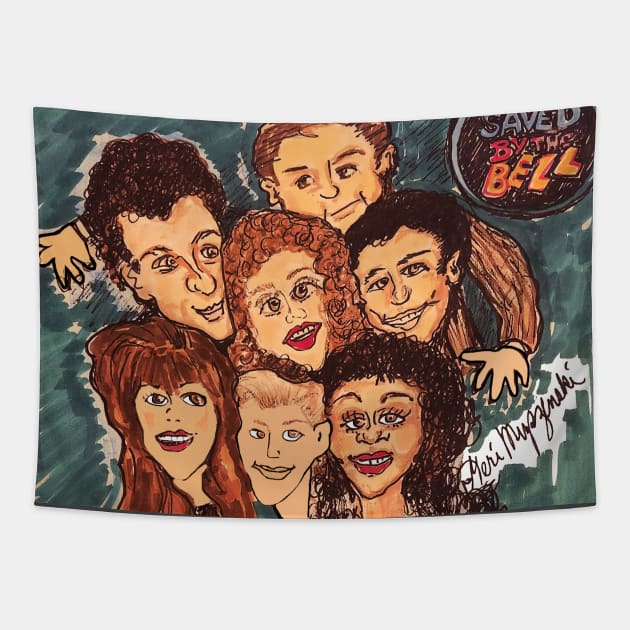 Saved by the Bell Tapestry by TheArtQueenOfMichigan 