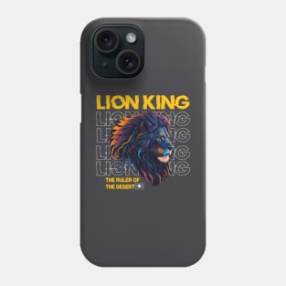 The Majestic Lion King Digital Accessories Collection Phone Case