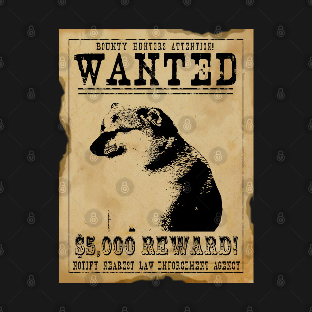 Discover Cheems Wanted Poster - Cheems - T-Shirt