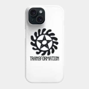 "Transformation" African Ghana Sankofa Adinkra Symbol. Phone Case