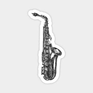 Saxophone Magnet