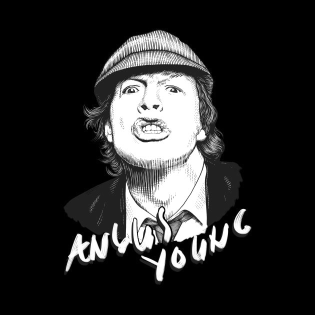 Angus Young by Arjanaproject