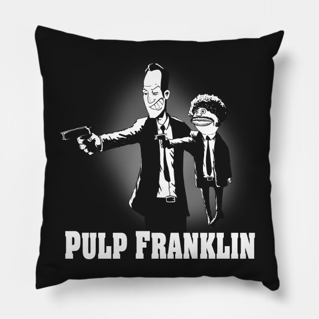 Pulp Franklin Pillow by plane_yogurt