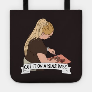 Darcy on a Bias Tote