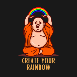 Create your rainbow design for buddha lovers T-Shirt