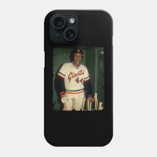 Willie McCovey - Left Oakland Athletics, Signed With San Francisco Giants Phone Case