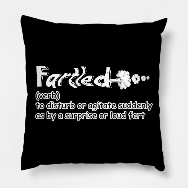 Fartled Pillow by 66designer99