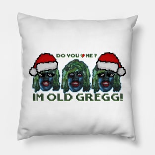 im old gregg - xmas Pillow