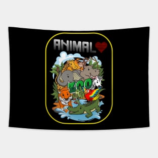 Animals Lover Tapestry