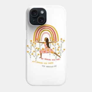 Power yoga Phone Case