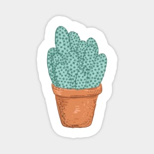 Ladyfinger Cactus Magnet