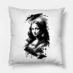 MonaLisa painting Pillow