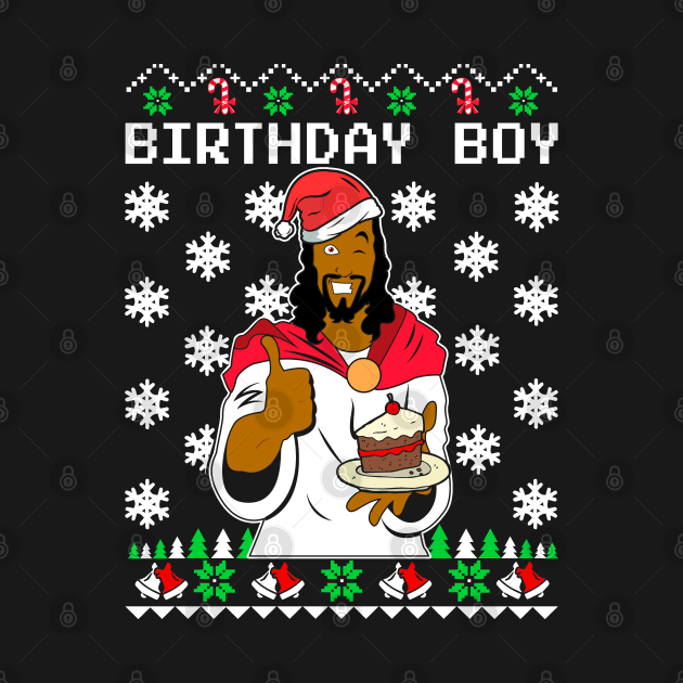 Birthday Boy Christmas Sweater by KsuAnn