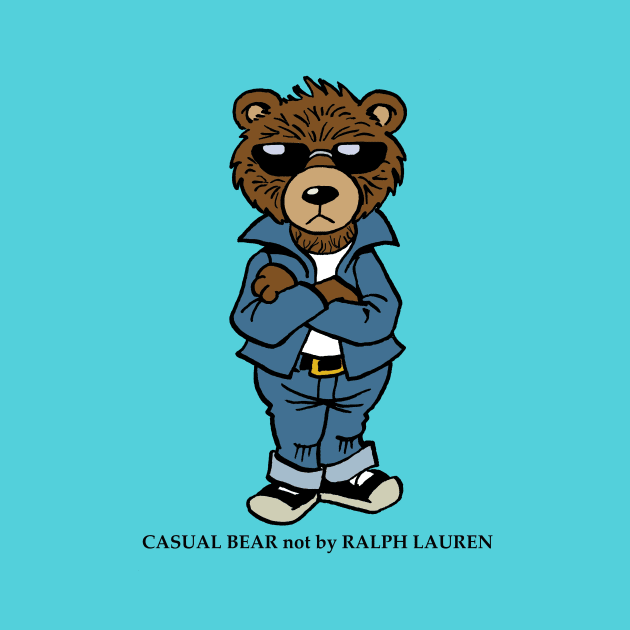 Crazy bear by Vick Debergh