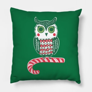 Festive Owl Pillow