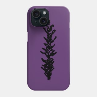 d-glyph: flameplant Phone Case