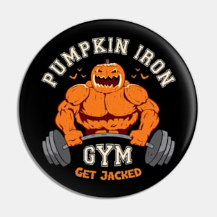 Pumpkin Iron Gym Pin