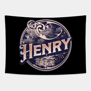 Henry Name Tshirt Tapestry