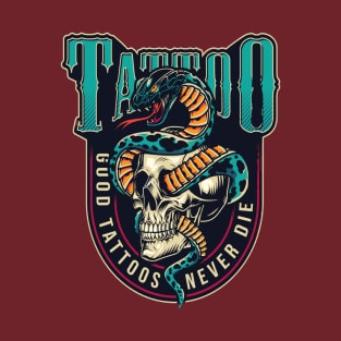 TATTOO SNAKE T-Shirt