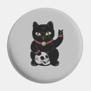 Misfortune Cat Pin