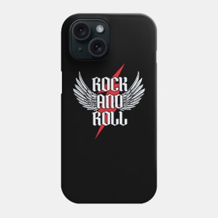 Vintage Retro Style 80s Music Thunder Wings Rock and Roll Phone Case