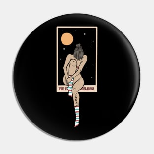 Loneliness girl Pin