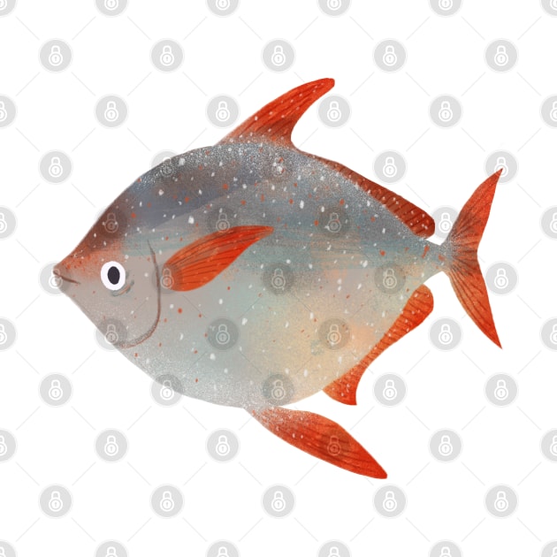 Opah Moonfish by tarynosaurus