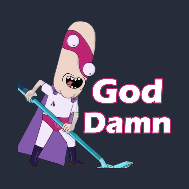 Noob Noob God Damn Rick And Morty Camiseta Teepublic Mx