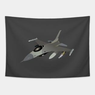 American F16 Jet Fighter Tapestry