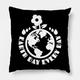 Everyday Earth day Pillow