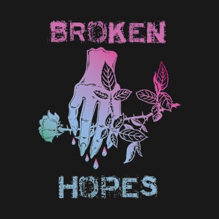 Explore Broken Hopes Artistic Unique Imagery T-Shirt