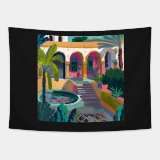 Vacation in Morocco Tapestry