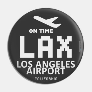 LAX airport Los Angeles Pin