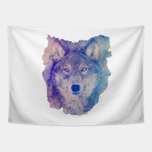 Wolf in blues Tapestry